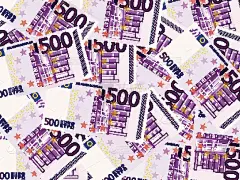 500欧元背景