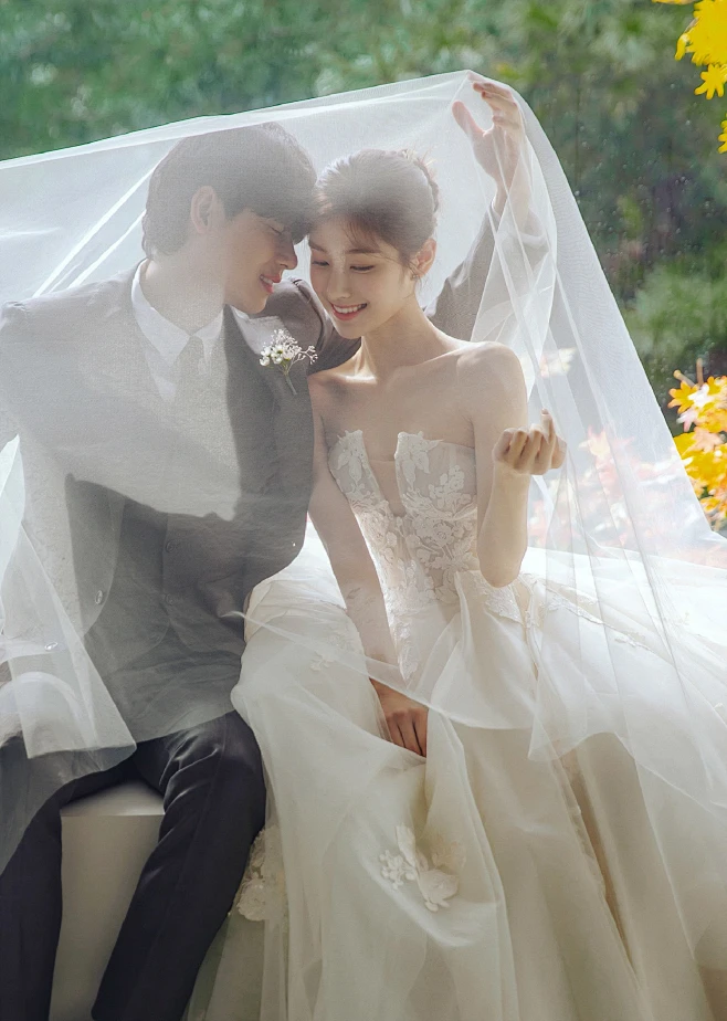 婚礼 双人-花瓣网
