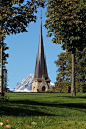 Church in Bad Ragaz, Switzerland 