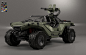 Halo Infinite - Warthog M12B Variant, Alexander Emmi : After the Halo:Infinite Demo I went back to my previous version of the warthog I had built to more or less get it to that version seen in Infinite. 

Remade the Tyre caps , interior seats , removed th