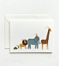 Animal Parade Card