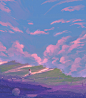 赠予你花与天空_MORNCOLOUR__插画师作品_涂鸦王国gracg.com