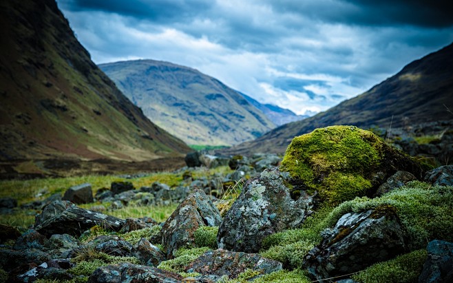 nature mountains lan...