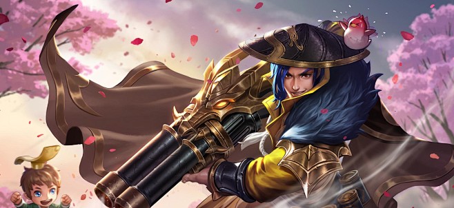 王者荣耀刘备仁德义枪官方海报