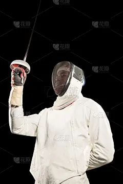套装,剑,男人,衣服,箔击剑,重头剑,垂直画幅,武术,运动竞赛,白人