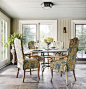 A Transitional Milwaukee Home Incorporates Homeowner's Antique Collection : “The landscape was a driving force when shaping the interiors.” -Jessica Jubelirer