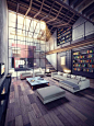 House Home Design Dwell Art Furniture Architecture NYC Real Estate Loft contemporary Vintage Modern Antique Space: 