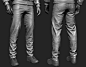 African American Male - Outfit WIP, Aditya Parab : Was working on this piece in my free time. This actually started out as a head study but I thought it would be a good time to practice Marvelous Designer.  
It's still in WIP stage. Shoes are just a block