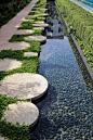 Landscaping water feature: 
