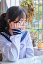 【JK制服】敲可爱的小姐姐
出镜：阿缈
摄影&后期：阿翔