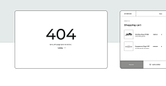 UIkey采集到404移动端设计设计作品