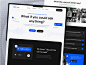 Zenen AI - Creative AI Siri & ChatGPT [Redesign] ai artificial intelligence auto blue bot chat clean gpt illustration landing page layout modern siri snippet sound technology ui ui snippet voice website