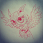 #tattoo##纹身##图案#Quick sketch by Roman V TattooStage.com - Rate & Review your tattoo artist and his studio. #tattoo #tattoos #ink: