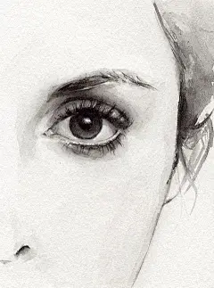 插画素材 #头像# #背景图# #水彩# #素描# #小清新##插画##手绘#