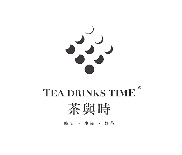 茶与时 品牌logo设计 茶叶logo设...