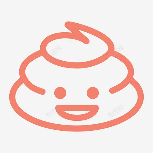 高兴的大便快乐的大便欢快的大便图标 页面网页 平面电商 创意素材-花瓣网