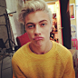 16岁男模Lucky Blue Smith