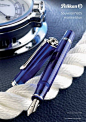 Pelikan Souveran 605 Marine Blue Special Limited Edition Fountain Pen: 