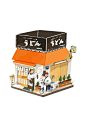 art artwork cartoon Character design  digital illustration Drawing  home house painting   sketch