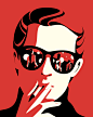 Halston — Malika Favre : Illustration for the Critics section of The New Yorker