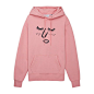 [AW16 JJ x SV] Face Fleece Hoodie(Pink)