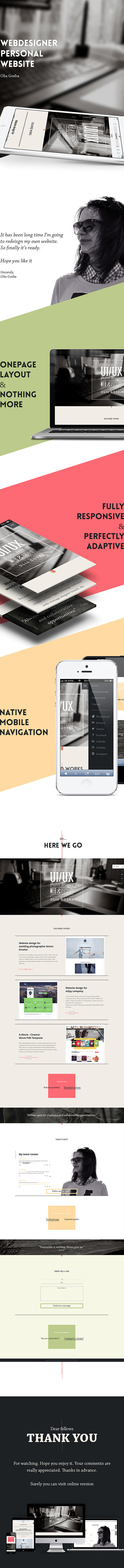 Personal website. Ol...