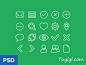 Outline icon set freebie - 图翼网(TUYIYI.COM) - 优秀APP设计师联盟