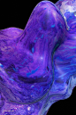 紫色液体大理石背景