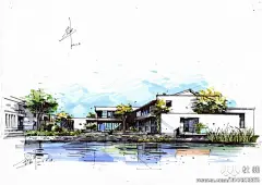 卓越手绘 2013 教材升级 之 双剑合璧 建筑步骤图