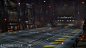 Star Citizen Lorville Transit Platforms, Luan Vetoreti : Under the grim, ash covered plates of Lorville, a worker has to go through the daily commute. L19's Transit Platforms are a reflection of the repressive, watchful eye of the company above, Hurston D