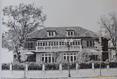黑白建筑钢笔画，点笔触钢笔画_建筑速写与线稿_手绘图片库