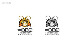 One City Taste : A China hunan cuisine restaurant, LOGO graphic is hunan local drama &quot;hunan opera actress.一个经营中国湖南菜的餐馆，LOGO图形是湖南地方戏剧“湘剧”的花旦。