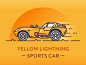 SA9527- Yellow Lightning