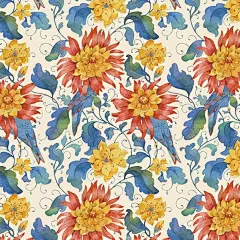 来自乌克兰的美女插画家Tatyana Kartasheva为我们带来这些细腻而又栩栩如生的插画作品。这是她为一本童话故事集创作的一系列花与神话人物为题材的插画。看着它们，仿佛能感受到来自于纸上的那种温柔，以及画笔和颜料的无限魔力。