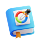 Pallete book  3D Icon