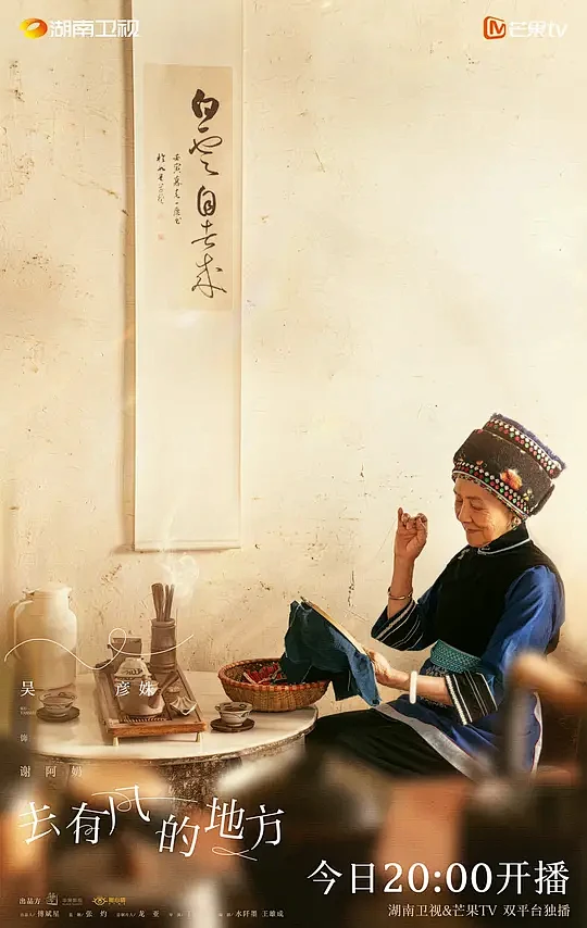去有风的地方 海报