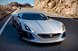 Rimac's 2017 All-Electric Concept One Is An AWD 1,224 HP Hypercar : Lightning bolt.