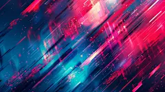 红蓝光效科技背景素材图