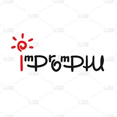即兴-简单的激励和激励的引用。手绘美丽的字母。打印励志海报，t恤，袋子，杯子，卡片，传单，贴纸，徽章