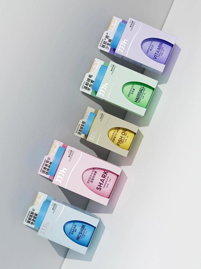 宠物保健品系列包装 品牌VI设计 - 小...