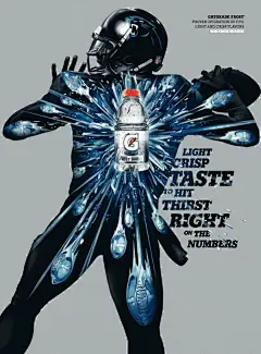 佳得乐Gatorade视觉海报设计@北坤人素材