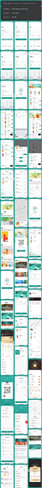 奶茶果汁饮料商城APP面试作品作业UI界面Sketch设计PSD素材