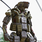 Amak Robot Soldier by Michael Weisheim Beresin_看图_少女前线吧_百度贴吧