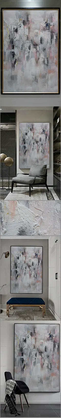 花纹图案-高清立体抽象油画艺术（一千四百三十七）花纹图案家居数码图案