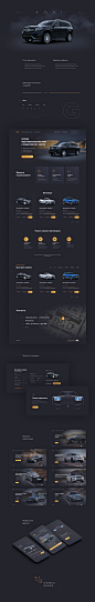 Minsk VIP taxi landing page : taxi