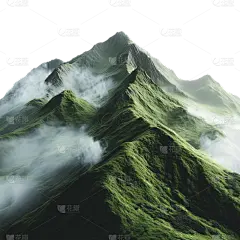 风光系列实景雪山山脉元素