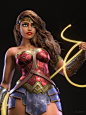 Wonder Woman : Here’s my latest work, Wonder Woman. Suggested by one of my followers on Instagram, I’ve spent about 3 weeks on her. Zbrush never fails to surprise me with the amount of punishment it can take  lol.  Sculpted in Zbrush, modelled in Max, tex