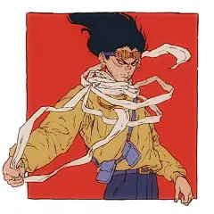 知名动漫的社会人形象，你认得出哪一个 

插画适当的画出框外，是很常见的手法，可增强画面层次感及空间感哦。

IG：ore_ore_ore_  #优设每日灵感# ​​​​