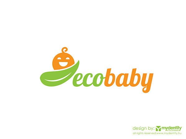 EcoBaby logo and ide...