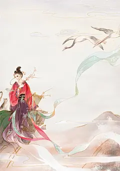 美颜封面工作室采集到A女古风人物（精选）-52